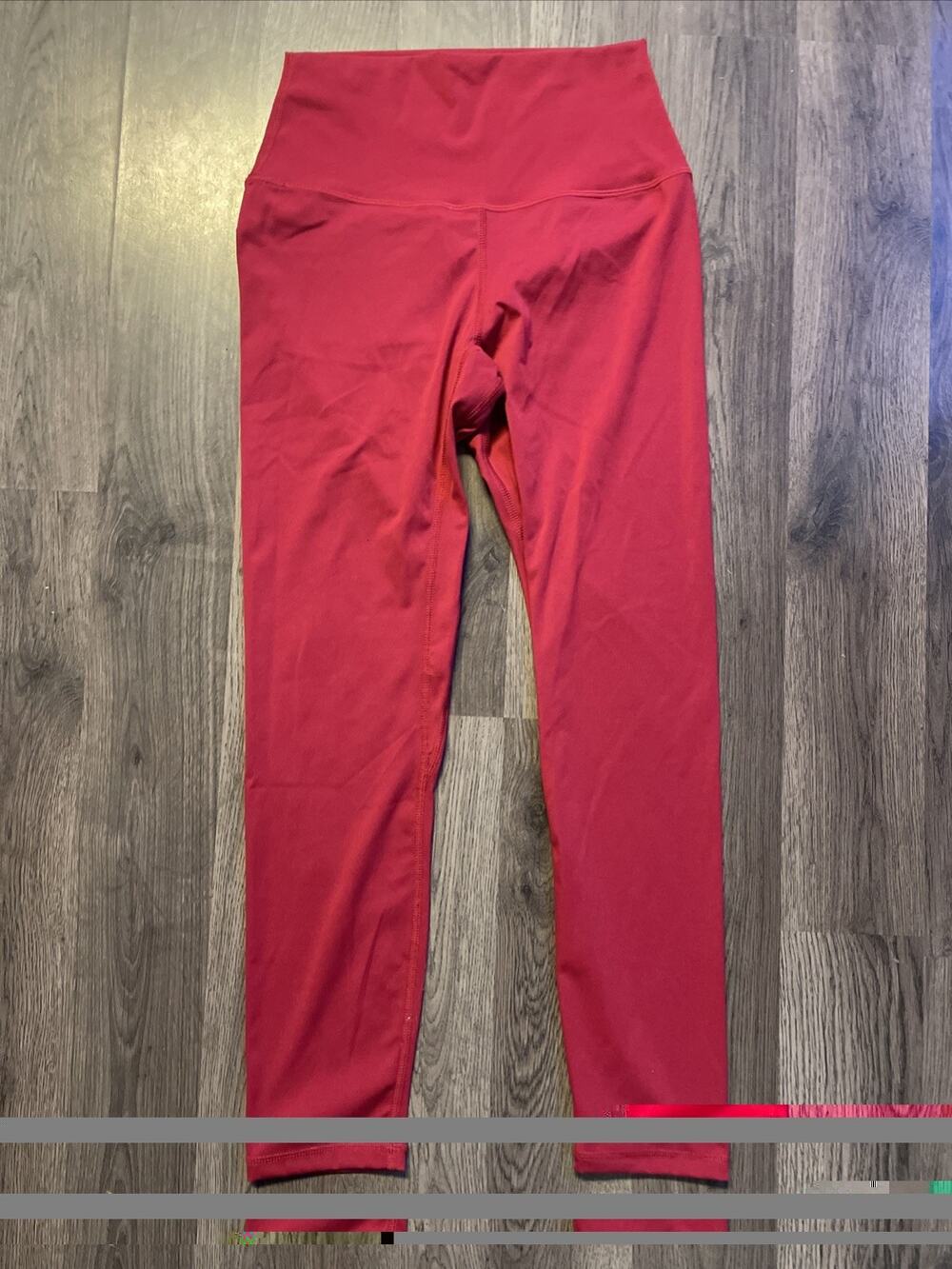 Born Primitive Leggings Womens Large L Red High Waisted Athletic Workout